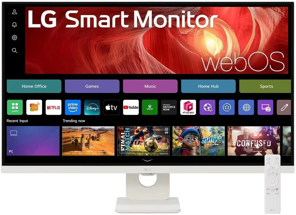 Monitorius LG SMART 32U721SA-W - 4K | VA | WebOS | 31.5"