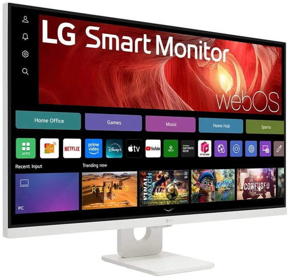 Monitorius LG SMART 32U721SA-W - 4K | VA | WebOS | 31.5"
