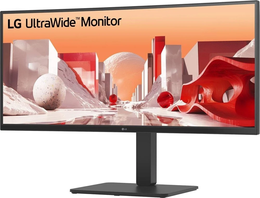 Monitorius LG | 34BA75QE-B | 34 " | IPS | 21:9 | 60 Hz | 5 ms | 3440 x 1440 pikselių | 300 cd/m² | HDMI jungtys quantity 2