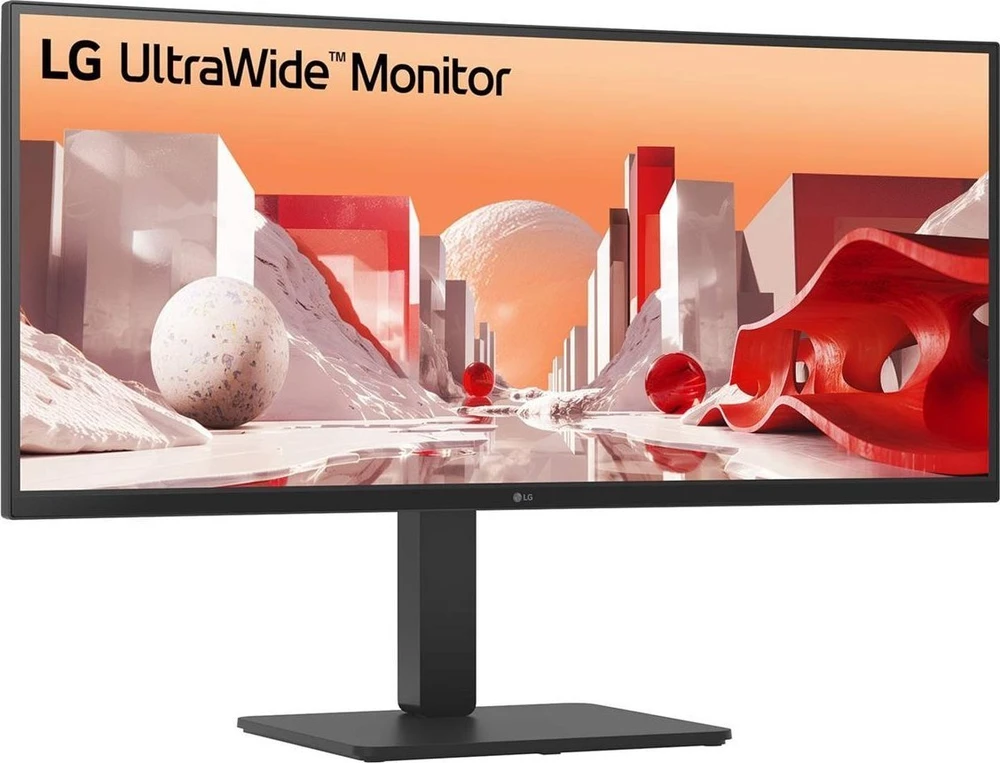 Monitorius LG | 34BA75QE-B | 34 " | IPS | 21:9 | 60 Hz | 5 ms | 3440 x 1440 pikselių | 300 cd/m² | HDMI jungtys quantity 2