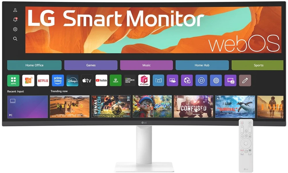 Monitorius LG SMART 34U601SA-W - UWQHD | 34" | WebOS
