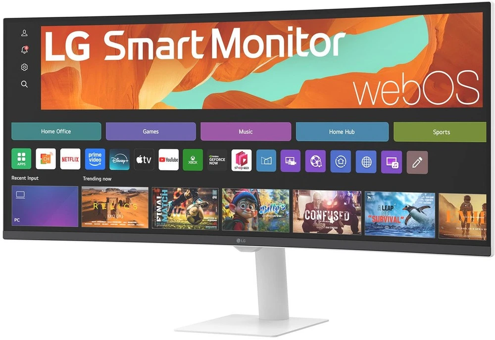Monitorius LG SMART 34U601SA-W - UWQHD | 34" | WebOS