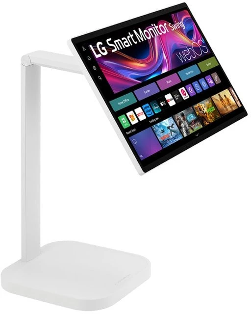 Monitorius LG Swing 32U889SA – 31,5 colio | 4K jutiklinis ekranas | stovas ant ratukų