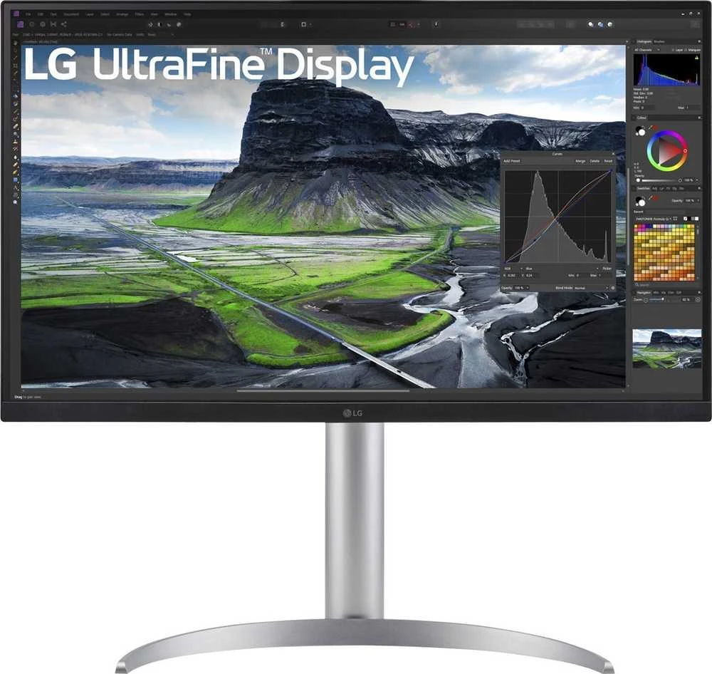Monitorius LG UltraFine 27UQ850V-W, 27", 3840 x 2160, IPS, 60 Hz, 5 ms