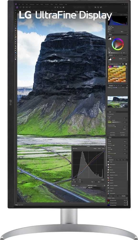 Monitorius LG UltraFine 27UQ850V-W, 27", 3840 x 2160, IPS, 60 Hz, 5 ms