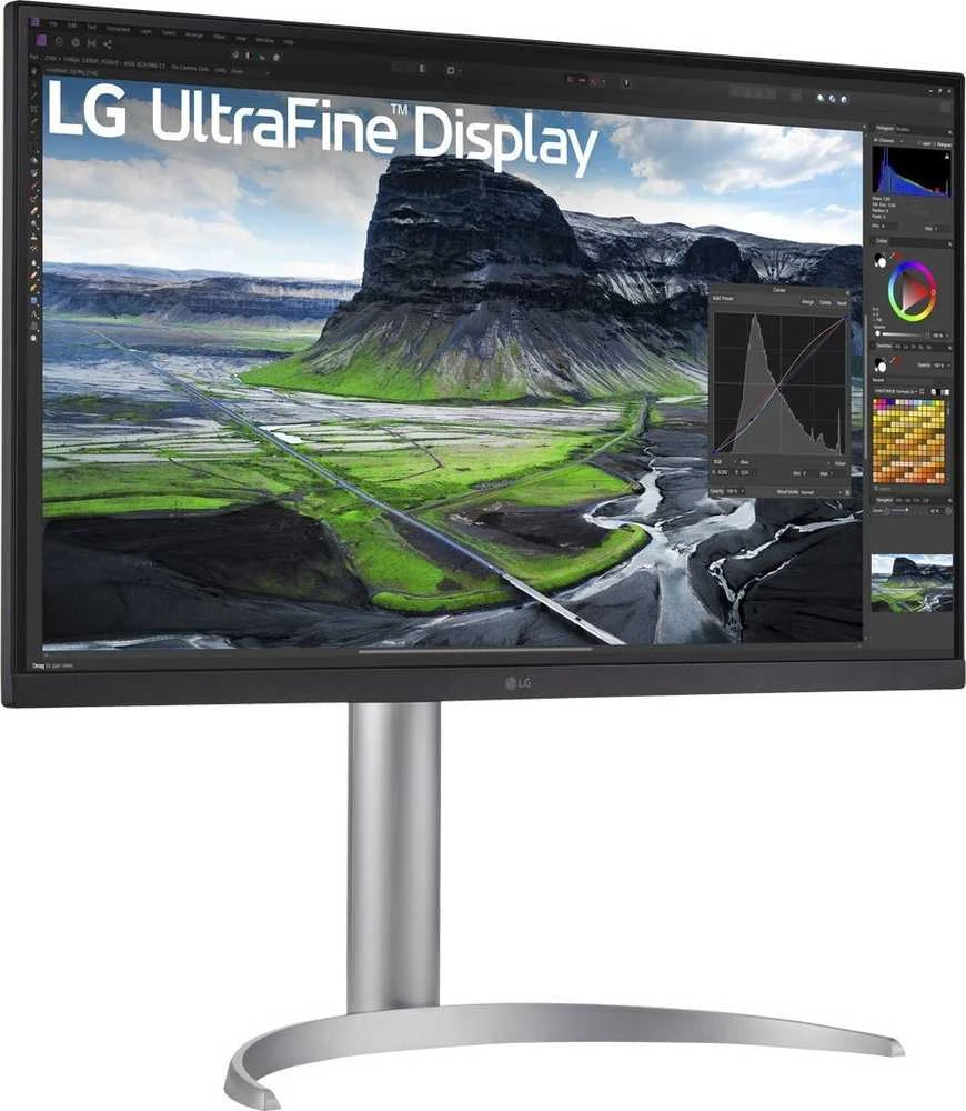 Monitorius LG UltraFine 27UQ850V-W, 27", 3840 x 2160, IPS, 60 Hz, 5 ms
