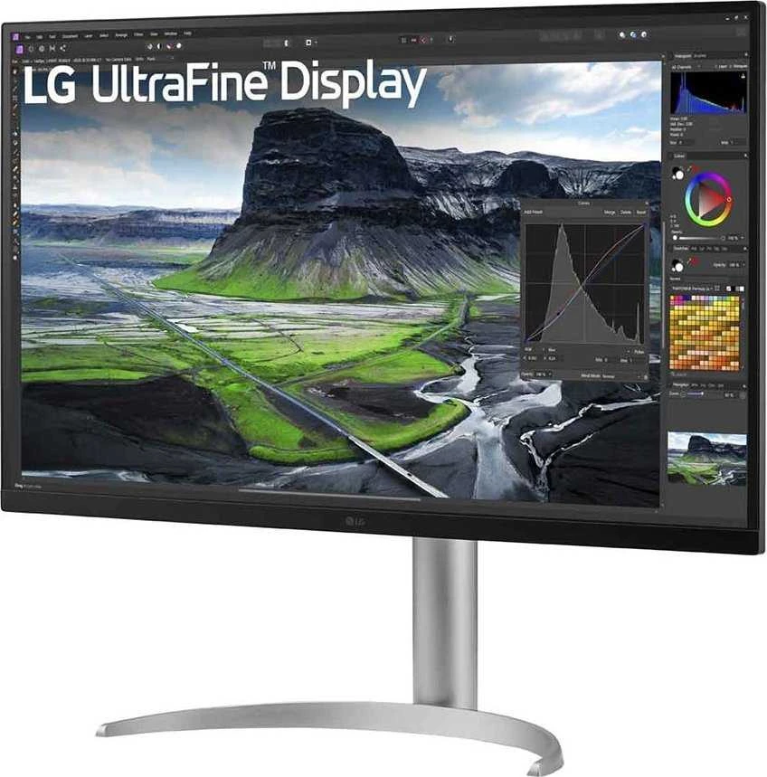 Monitorius LG 32UQ850V-W LED ekranas 81.3 cm (32") 3840 x 2160 pikselių 4K Ultra HD, Baltas