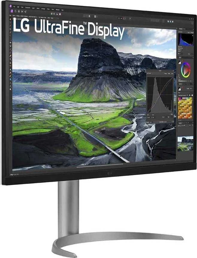 Monitorius LG 32UQ850V-W LED ekranas 81.3 cm (32") 3840 x 2160 pikselių 4K Ultra HD, Baltas