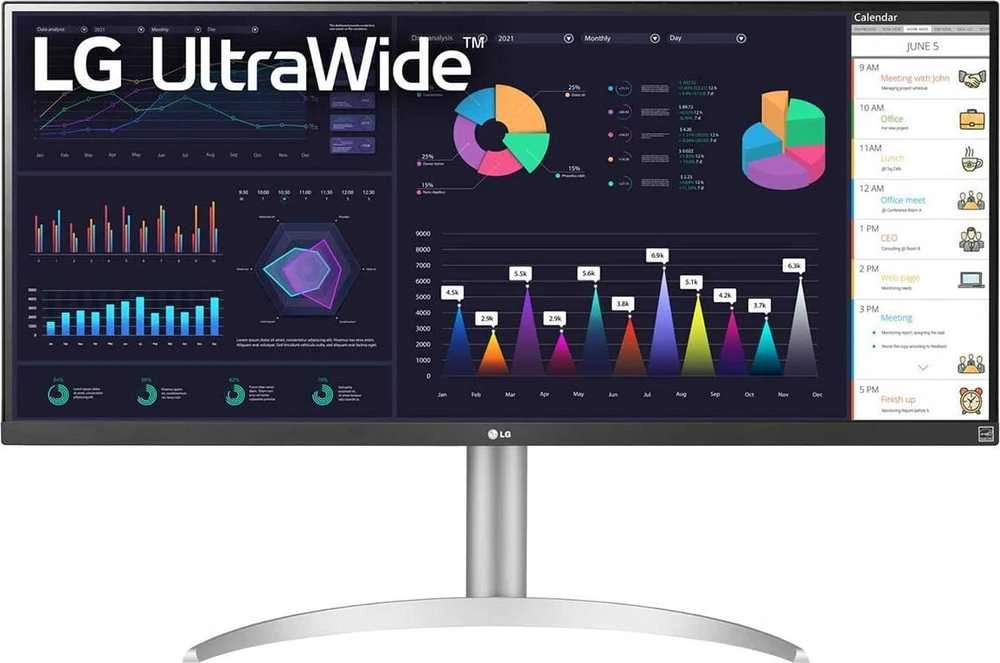 Monitorius LG 34WQ650 - 100Hz | 2560 x 1080 | 34'' | IPS | 5ms