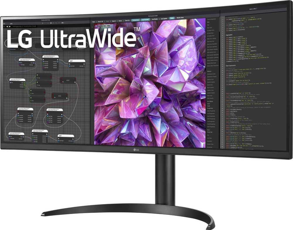 Monitorius LG 34" 34WQ75X-B itin platus lenktas QHD HDMI USB DP IPS 21:9 b