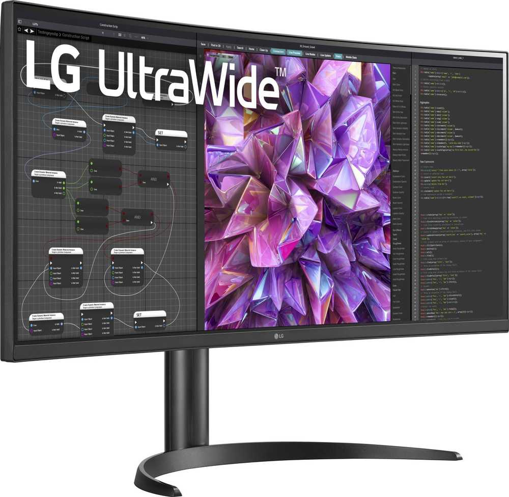 Monitorius LG 34" 34WQ75X-B itin platus lenktas QHD HDMI USB DP IPS 21:9 b