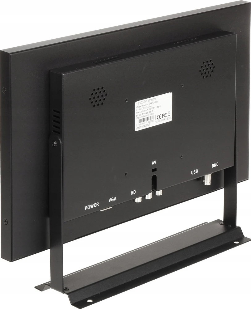 TST MONITORIUS VGA, HDMI, AUDIO, 1XVIDEO, USB, NUOTOLINIS PULTELIS VM-1303M 13 "