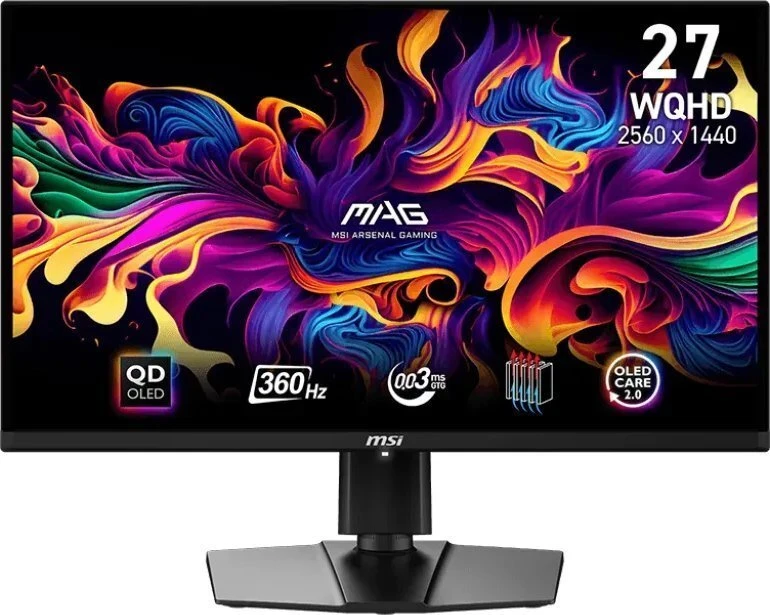 Monitorius MSI MAG 271QPXDE QD-OLED