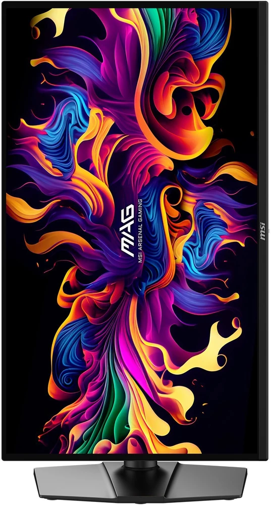 Monitorius MSI MAG 274QP QD-OLED X24 27″ / WQHD / 240Hz / 0,03 ms (GTG) (juodas) – adjustable height