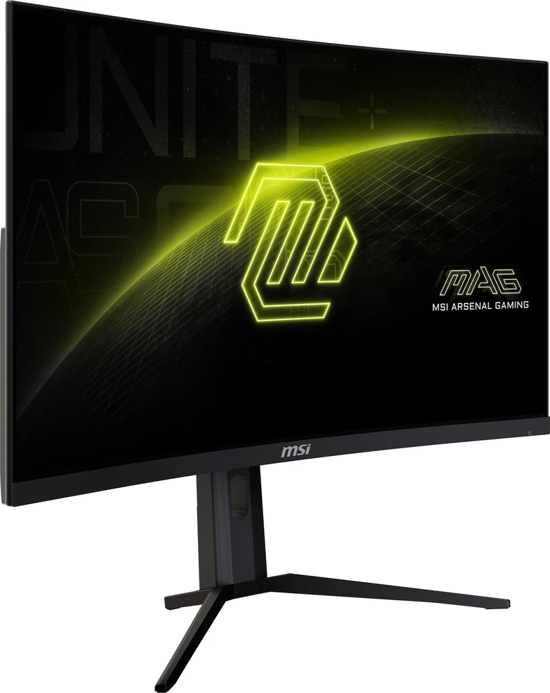 Monitorius 31,5 colio (80 cm) TFT MSI MAG 321CUPDFDE lenktas UHD 160 Hz Juodas