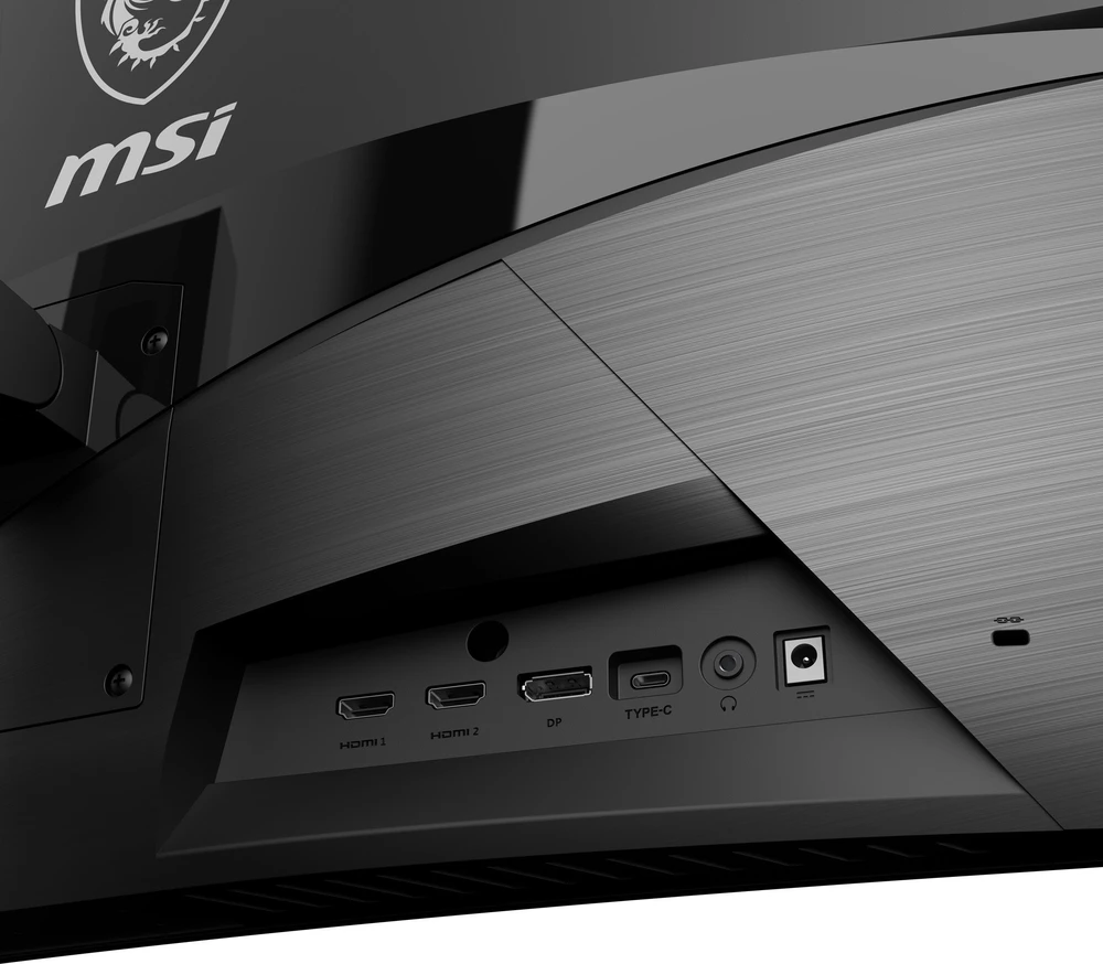 Monitorius 31,5 colio (80 cm) TFT MSI MAG 321CUPDFDE lenktas UHD 160 Hz Juodas