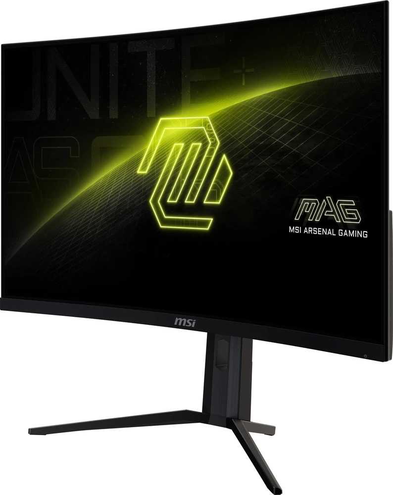 Monitorius 31,5 colio (80 cm) TFT MSI MAG 321CUPDFDE lenktas UHD 160 Hz Juodas