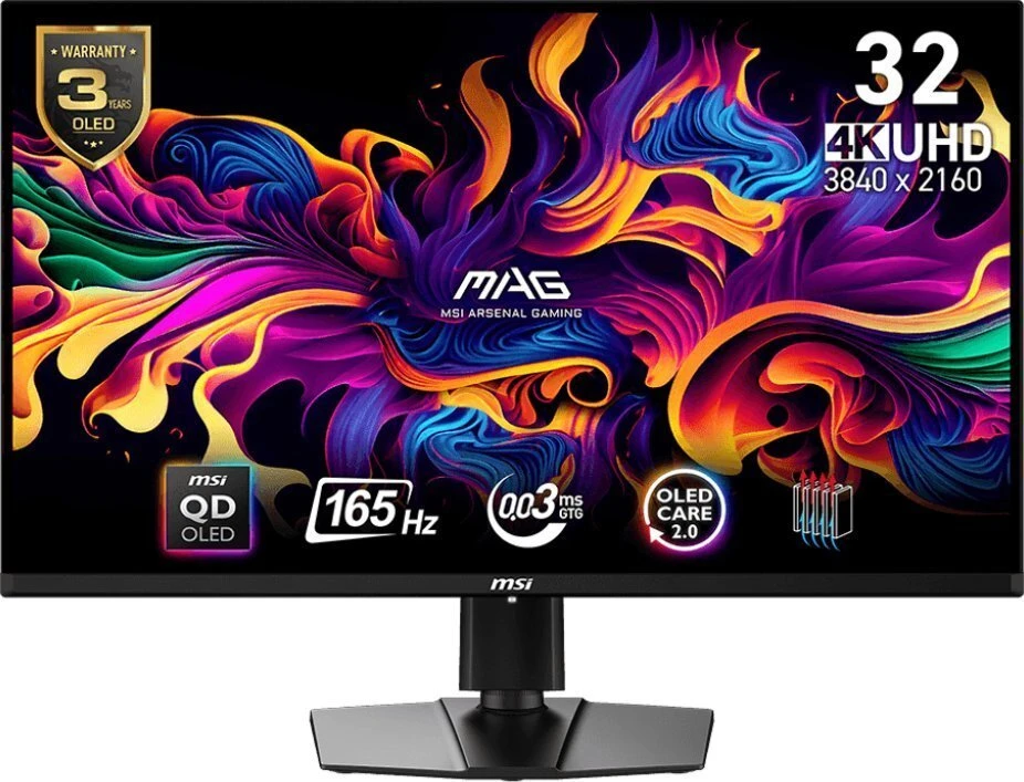 Monitorius MSI MAG 321UPDE QD-OLED