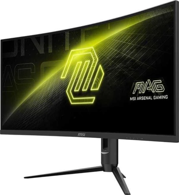 Monitorius MSI MAG 342CQR E2 34" / UWQHD / 180Hz / 1ms / curved juodos spalvos
