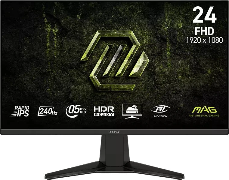 Monitorius MSI MAG 274CF X24 - 240Hz | „Full HD“ | VA lenktas | 27"