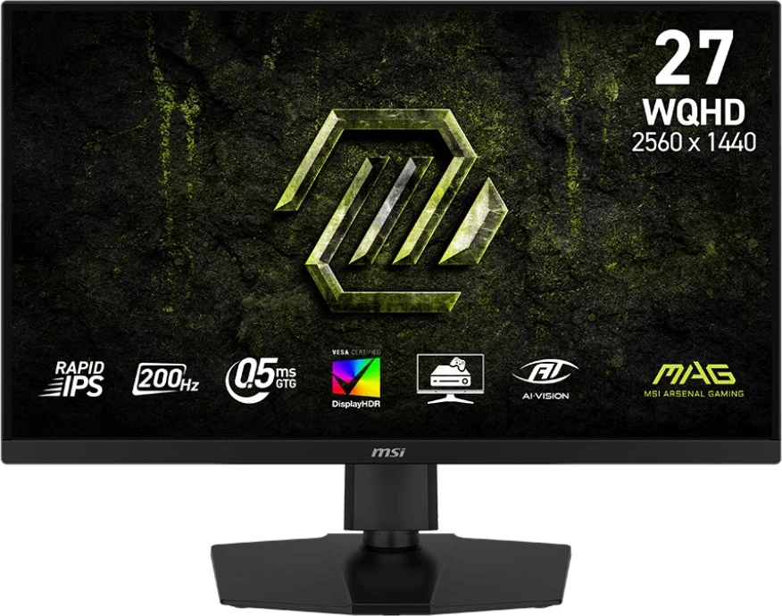 Monitorius MSI MAG 274QPF E20 - 180Hz | QHD | Rapid IPS | 27" | HDR400 | USB-C PD15W