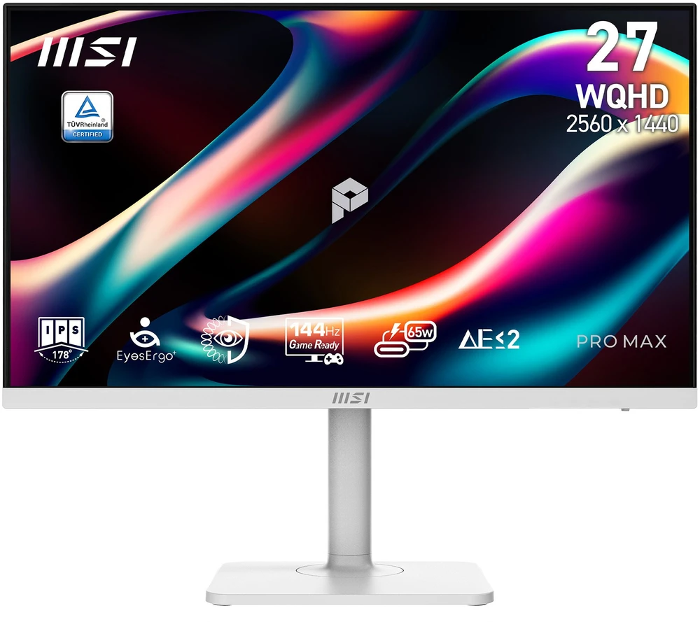 Monitorius MSI PRO MAX 271QPHW E14 - 144Hz | 2560x1440| IPS Flat | 27"