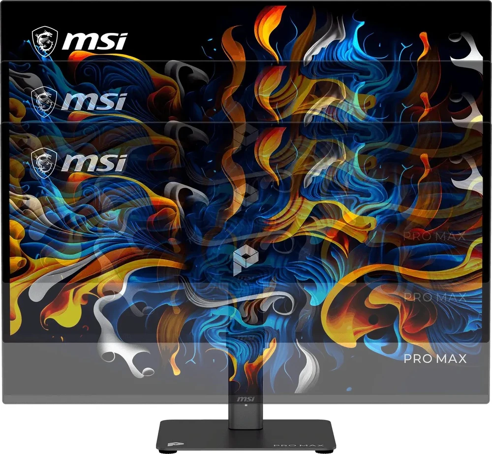 Monitorius MSI PRO MAX 271UPX12G - 120Hz | 3840x2160| QD-OLED Flat | 26.5"