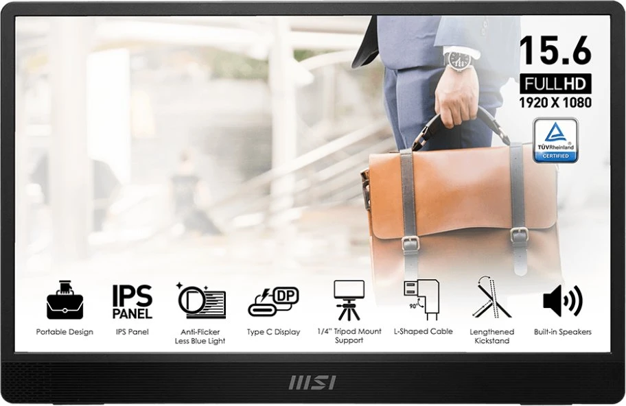 Monitorius MSI PRO MP161DE E2U