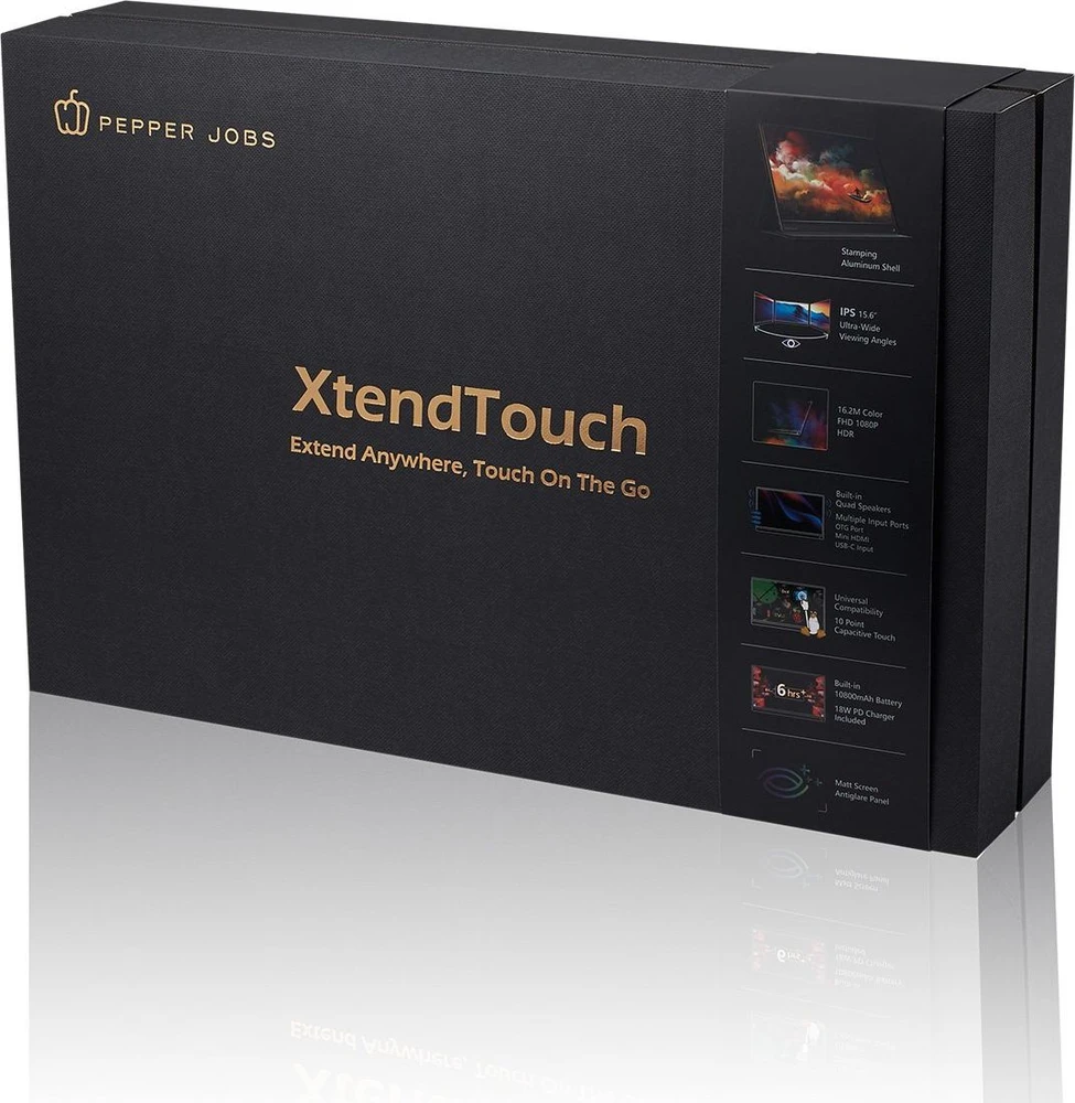 Monitorius Pepper Jobs XtendTouch XT1610F V2