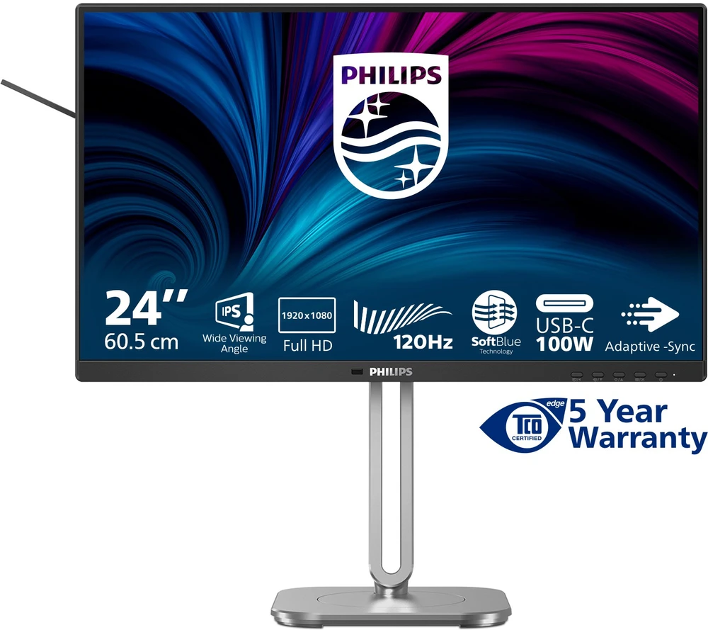 Monitorius Mmd monitoriai, ekranai PHILIPS 24B2U4301/00 23,8 colio 1920x1080 HDMI DP USB