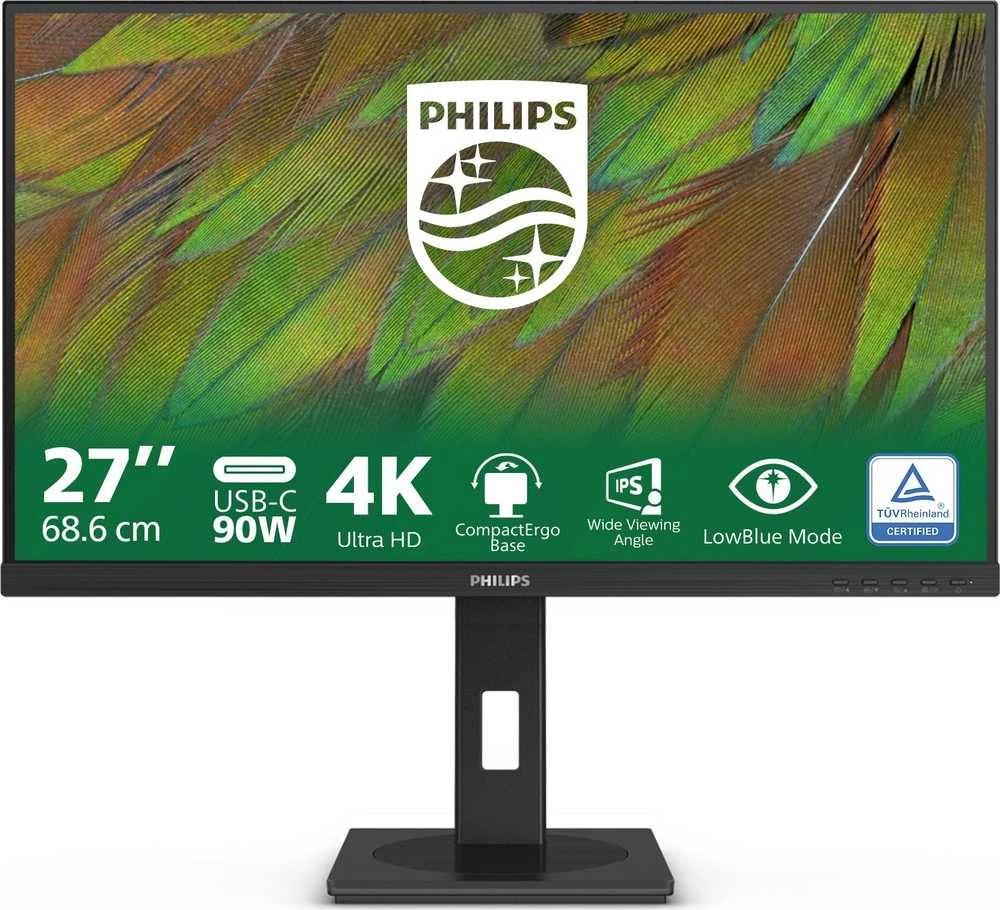 „PHILIPS 27B1U3900/00“ – 27 colių UHD LED 16:9 IPS 60Hz 2xHDMI 2.0 DP 1.4 UBS-C monitorius