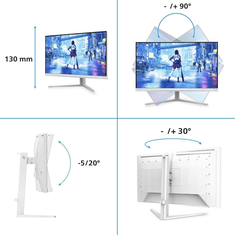 Monitorius „Philips Evnia 27M2N5201P/00“ – 260 Hz OC | „Full HD“ | Greitas IPS | 27 colių