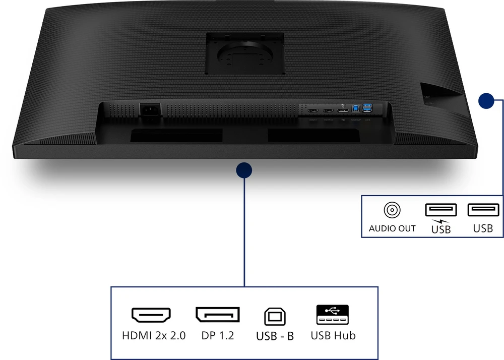 Monitorius Philips 32B2N3500/00 - 100Hz | QHD | IPS | 31.5"