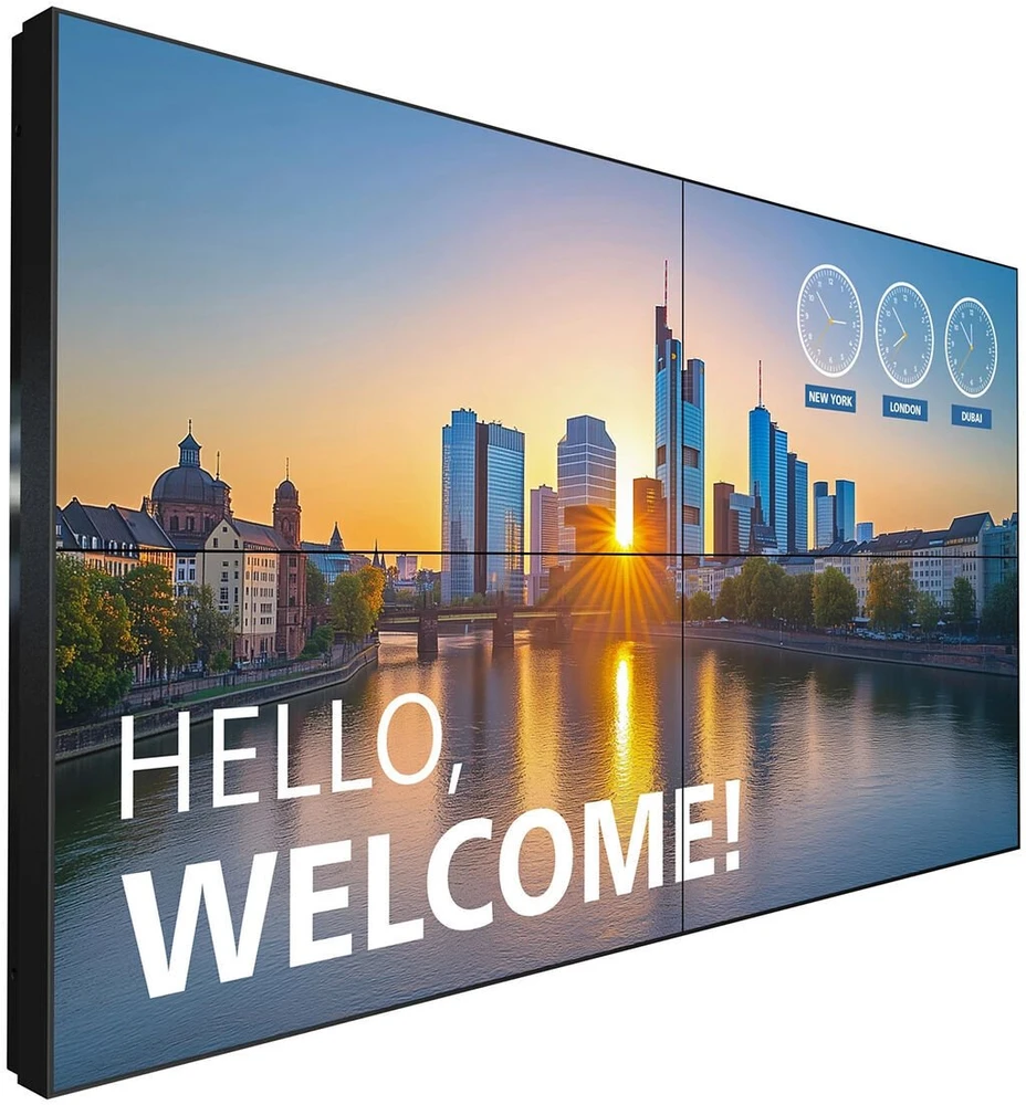 Monitorius Philips 55 COLIŲ „X-LINE“ 500 CD FHD 2,9 MM 4K RAŠOS GARSIAKALBIAUS VALDYMAS SU GRANDINĖS JUNGIMU