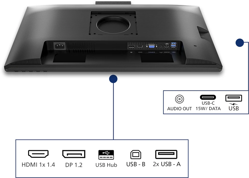 Monitorius Philips 24B2N3200JH (24B2N3200JH/00)