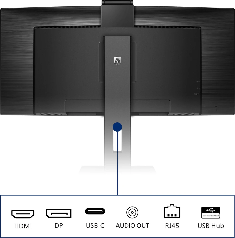 Monitorius Philips P Line 346P1CRH (346P1CRH)