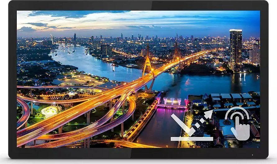 Monitorius MMD-MONITORIAI & EKRANAI PHILIPS 222B1TFL/00 22 colių 16:9 IPS FHD 60Hz 400cd/m2 D-SUB DVI HDMI DP 2xUSB3.2