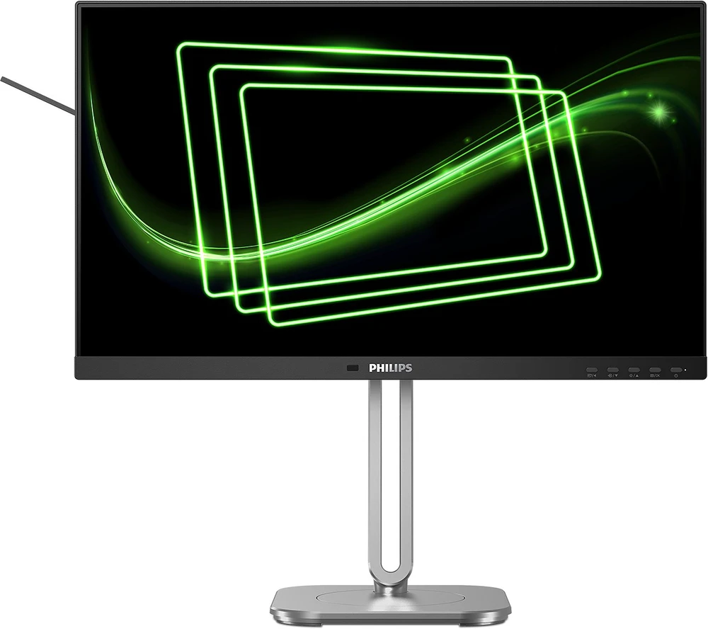 Mmd monitoriai Ekranai PHILIPS 27B2G5601/00 Monitorius 27 colių 2560x1440 100Hz 2xHDMI DP USB tamsiai pilka