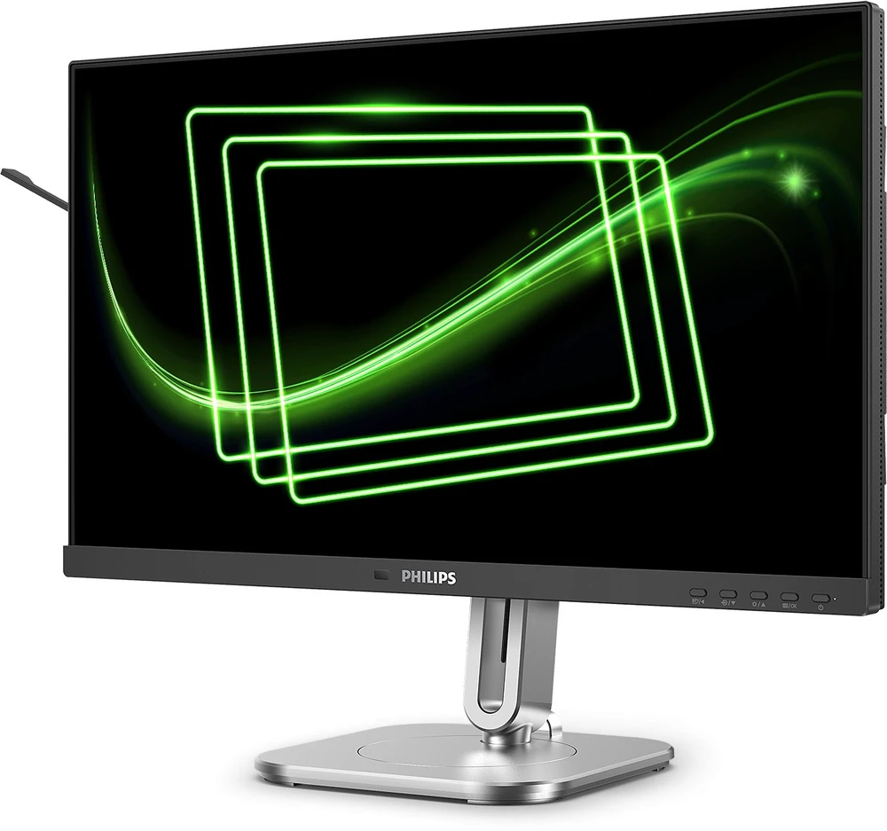 Mmd monitoriai Ekranai PHILIPS 27B2G5601/00 Monitorius 27 colių 2560x1440 100Hz 2xHDMI DP USB tamsiai pilka