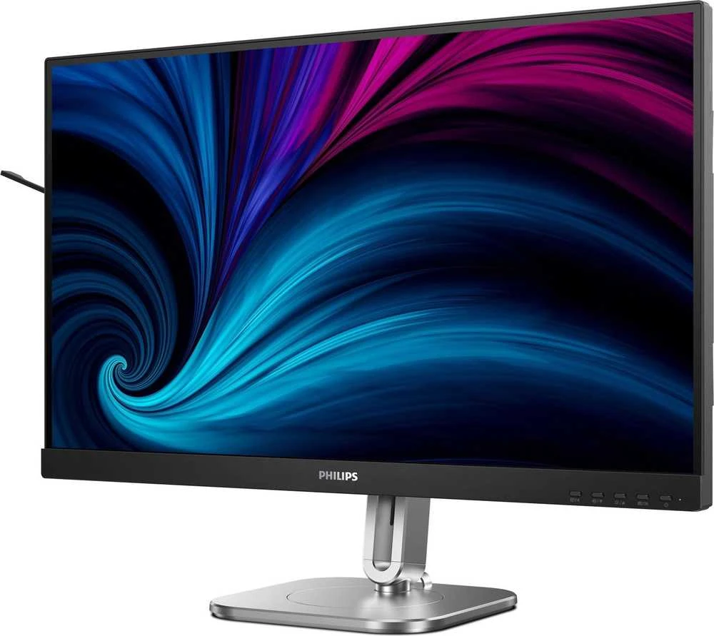 Monitorius „Mmd Monitors“ ekranai „PHILIPS 27B2U4601/00“, 27 colių, IPS, QHD, 120 Hz, 350 cd/m2, 4 ms, HDMI 2.0, DP, USB-C, 3.2, šakotuvas, USB „Pivot“ garsiakalbiai