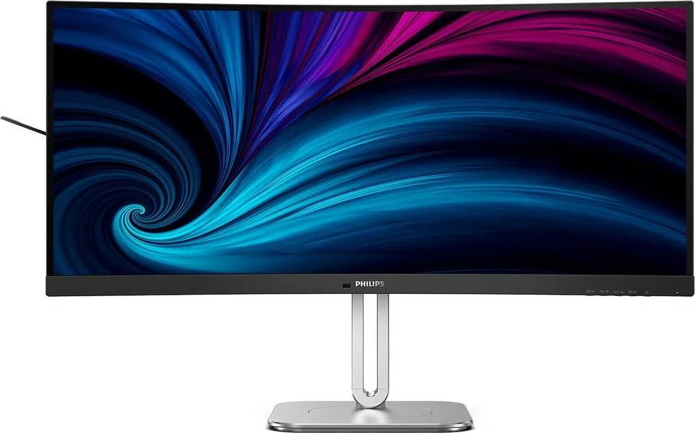 Monitorius PHILIPS 34B2U5600C/00 34 colių 3440x1440 120Hz VA lenktas/ 300  cd/m²/ HDMI 2.0 x 2, „DisplayPort“ 1.4 x 1, USB-C x 1