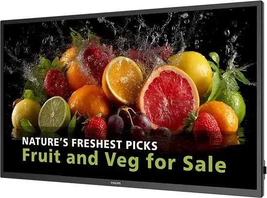 Monitorius Philips 50 COLIŲ LCD ADS 4K 38402160 16:9 – 600 CD/M2 KONTRASTAS 1200:1 8 MS D