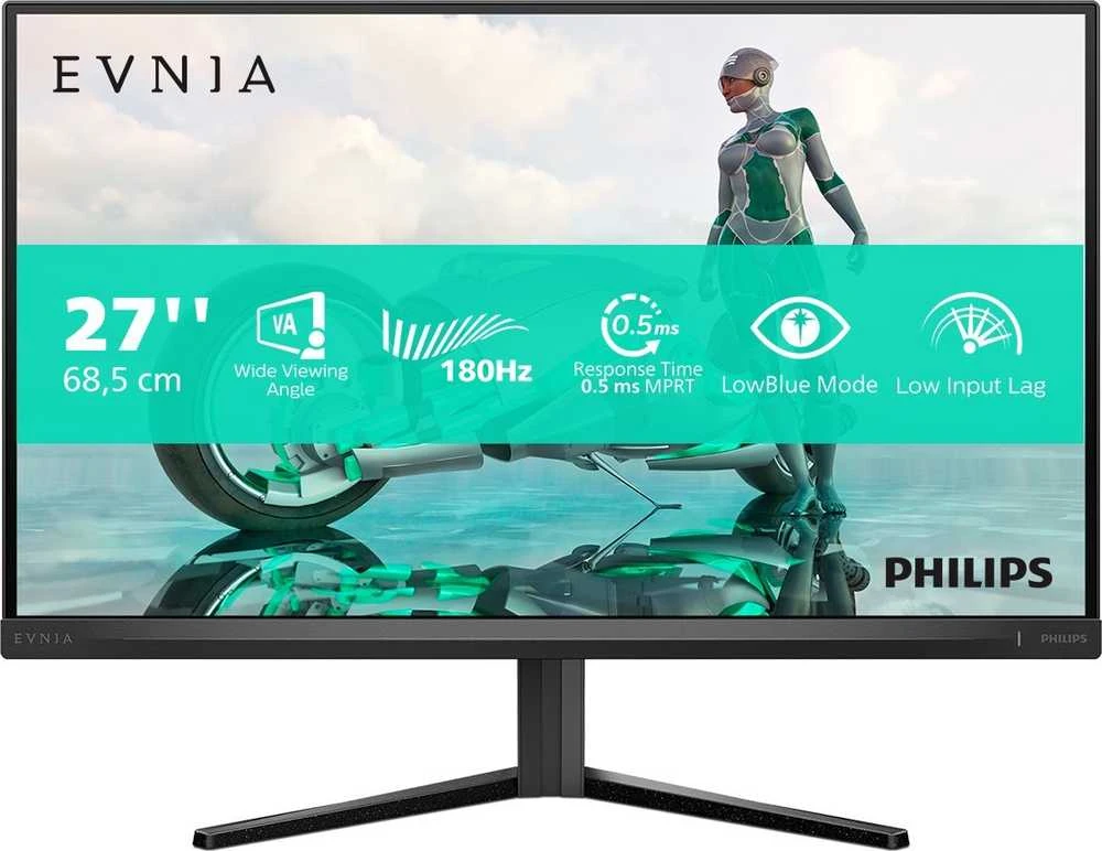 Monitorius Philips Evnia 27M2N3200S/00, 27", 1920 x 1080, 180 Hz, 1 ms,  300 cd/m²