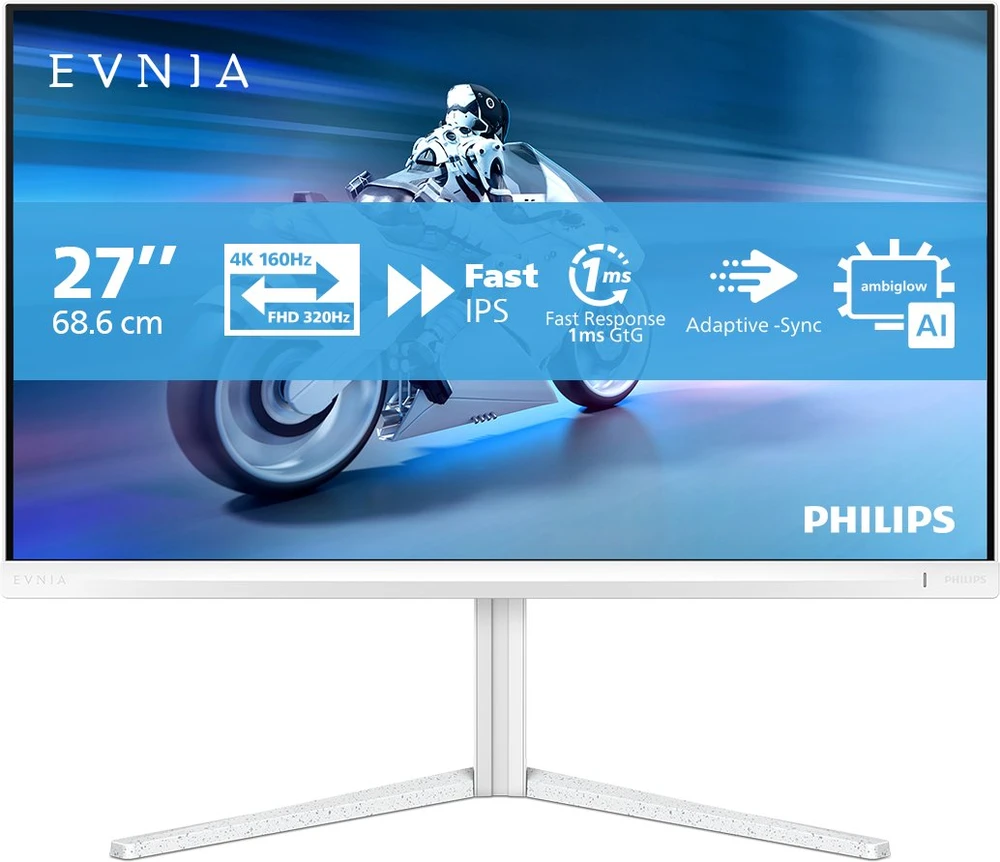 Monitorius „Philips 27M2N5901A/00“ – 160 Hz | 4K | Greitas IPS | 27 colių