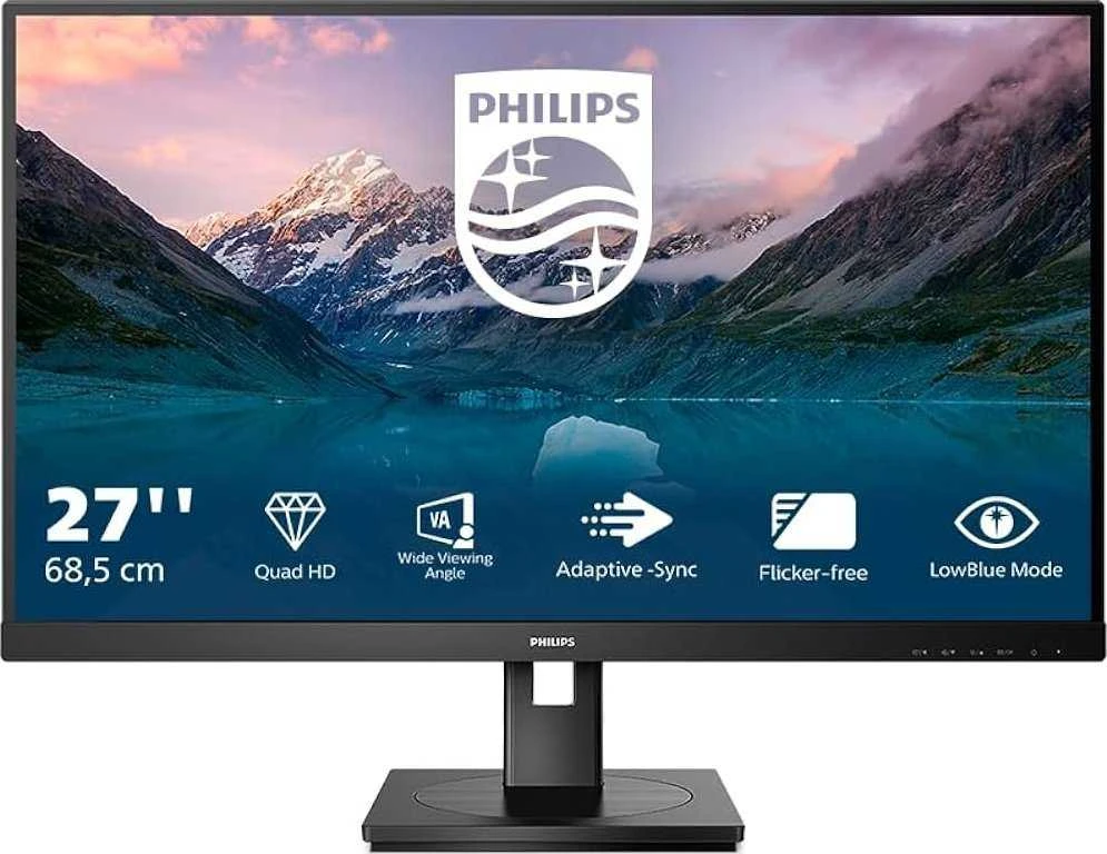 Monitorius Philips 275S9JML/00 27", Juodos spalvos