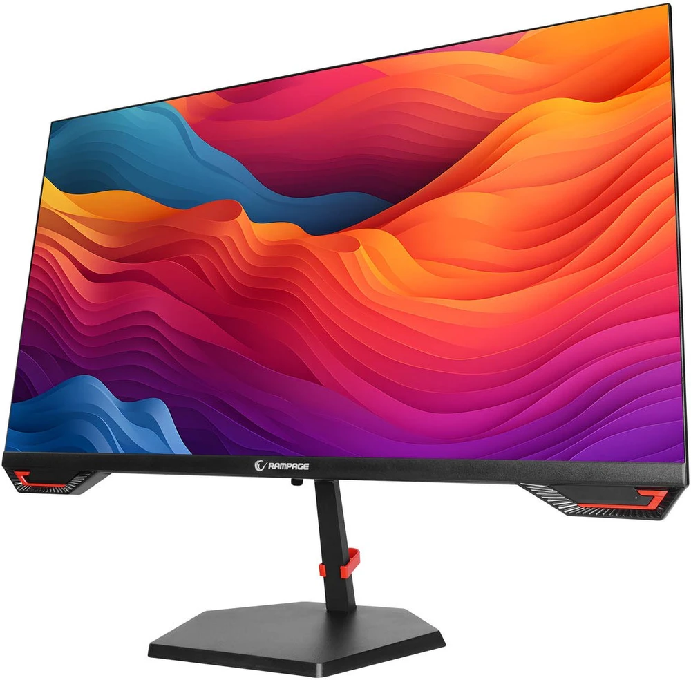 Kitas „Monitorius“ 27 colių „Rampage Crimson FHD 200Hz 1ms“ greitas IPS žaidimų monitorius