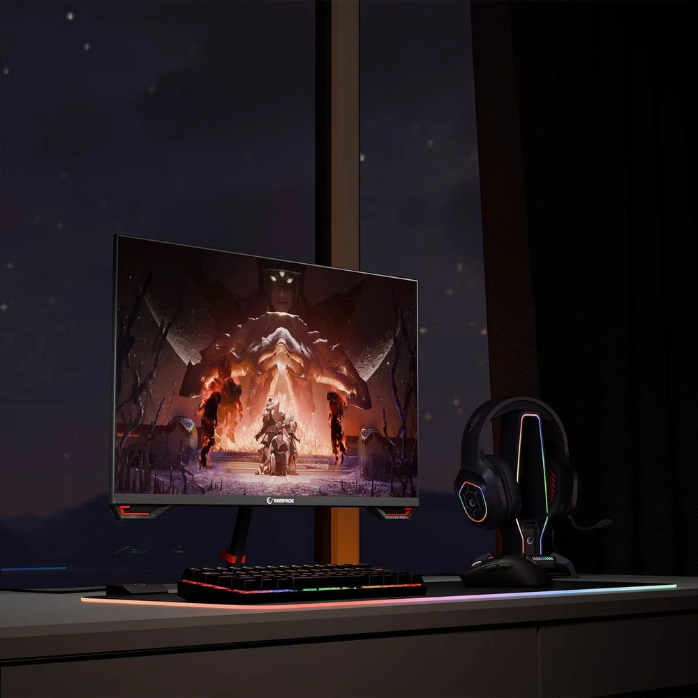 RAMPAGE CRIMSON 27-inch FHD 200 Hz 0.5 ms Fast IPS Gaming Monitorius