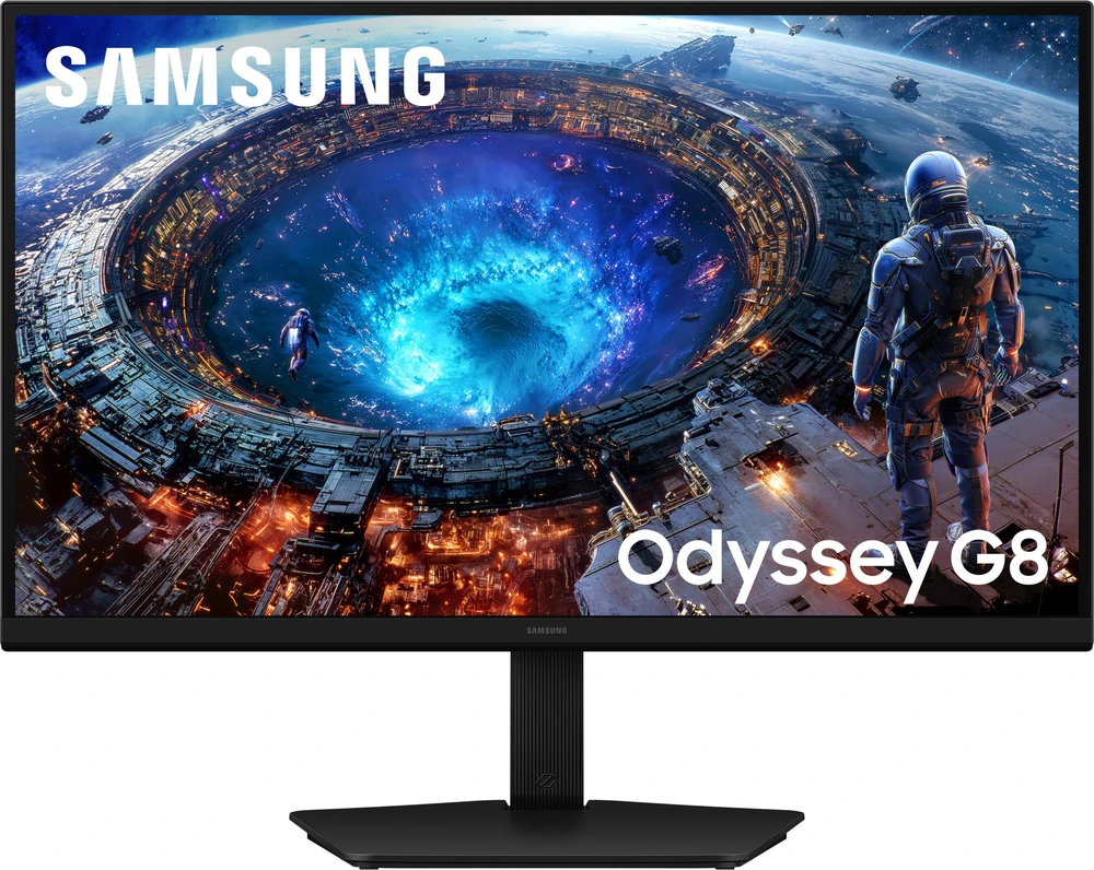Monitorius Samsung | Odyssey G8 LS27HG806EFXEN | 27 " | IPS | QHD | 16:9 | 360 Hz | 1 ms | 5120 x 2880 pikselių | 350 cd/m² | HDMI jungtys quantity 2 | Juodas