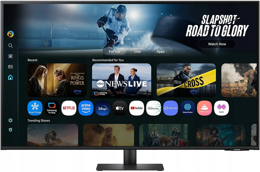 Monitorius Samsung „Smart M7 LS43FM700UUXDU“ – 43 colių | 4K | Išmanusis dirbtinis intelektas
