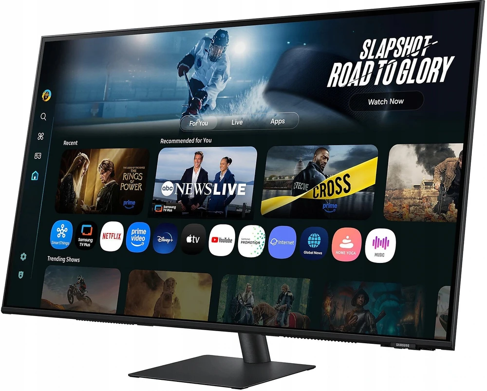 Monitorius Samsung „Smart M7 LS43FM700UUXDU“ – 43 colių | 4K | Išmanusis dirbtinis intelektas